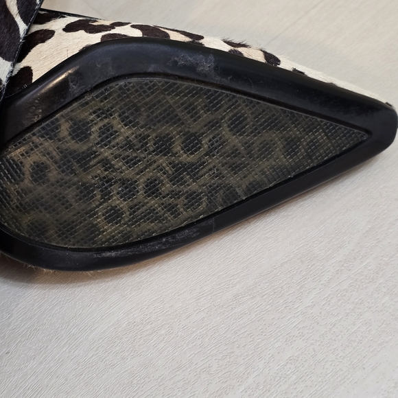 Calvin Klein dolly Women Animal leopard Print Pumps 3" Heels Pointed toe 9.5M - Picture 5 of 16